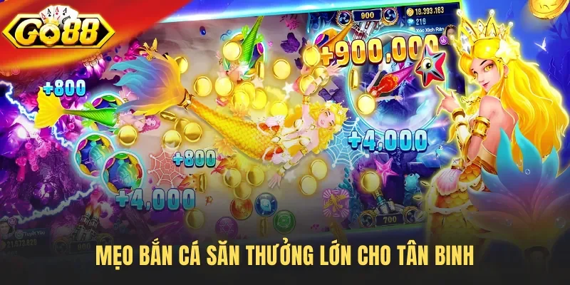 Mẹo bắn cá săn thưởng lớn cho tân binh