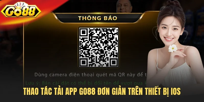 Thao tác tải app Go88 đơn giản trên thiết bị iOS